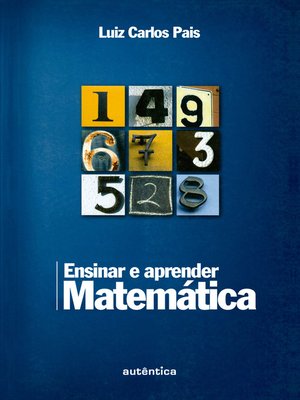 cover image of Ensinar e aprender matemática